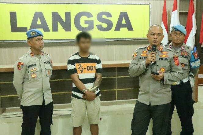 
 Tersangka Pembunuhan Siswi MTsN Tanah Datar Sumbar Diciduk Polisi di Langsa