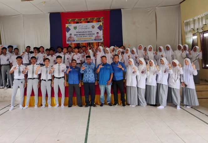 
 Literasi Ramadhan PWI di SMAN 5 Langsa.
