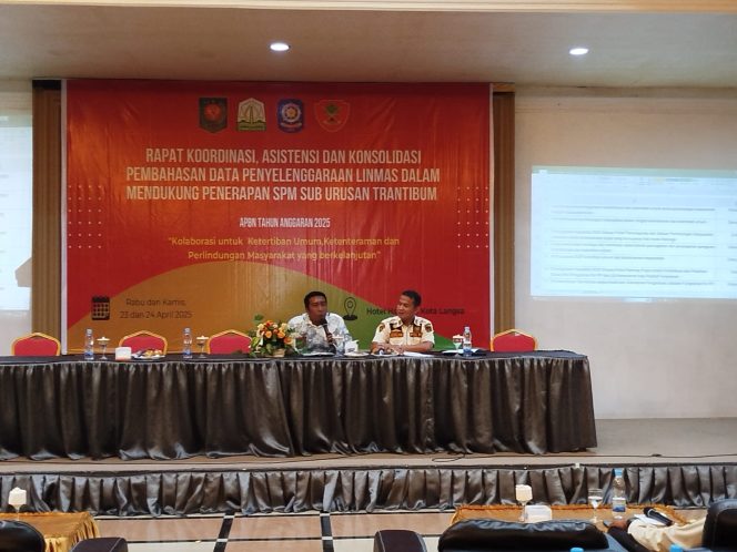 
 Satpol PP Se-Aceh Rakor dan Konsolidasi Penerapan Trantibum di Kota Langsa