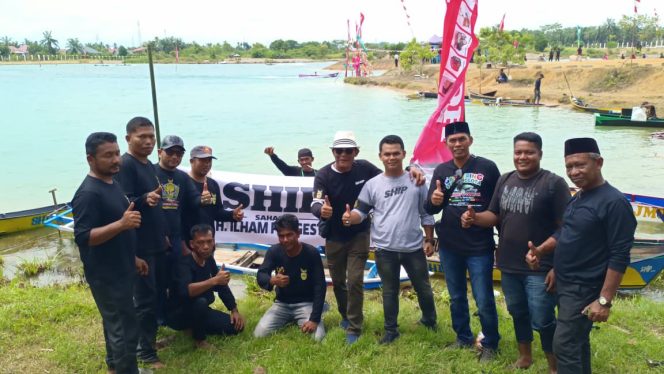 
 Sahabat H. Ilham Pangestu Ramaikan Langsa Open Boat Race