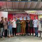 Foto bersama Pj Geuchik Ibrahim Jakfar bersama pengurus Koperasi Merah Putih.