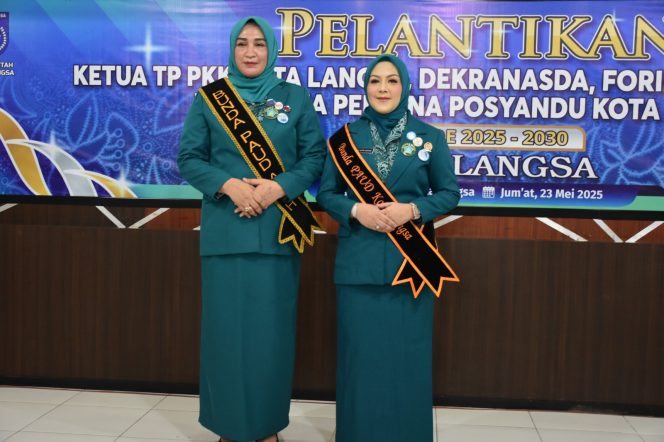 
 Devi Jeffry Sentana Dilantik sebagai Ketua TP PKK Kota Langsa