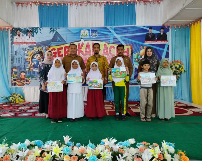 
 Dinas Perpustakaan Aceh Gelar Lomba Mewarnai Tingkat SD di Kota Langsa