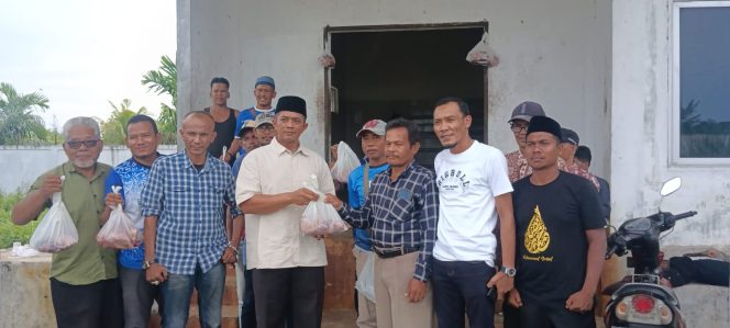 
 PWI Langsa Distribusi Daging Kurban untuk Wartawan
