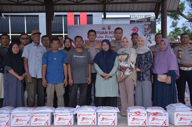 
 Sambut Hari Bhayangkara ke-79, Polres Langsa Salurkan 200 Paket Sembako