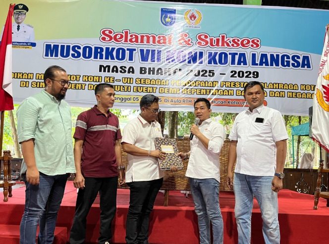 
 Saifullah Ketua KONI Langsa