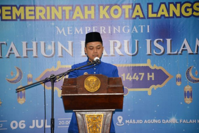 
 Pemko Langsa Gelar Tausiah Peringatan Tahun Baru Islam 1 Muharram 1447 H