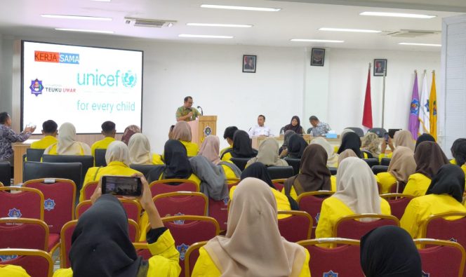 
 Prodi Kesmas UTU Gandeng UNICEF Bekali Mahasiswa PBL II