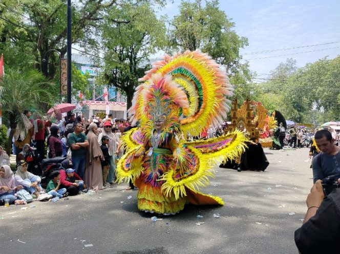 
 Penampilan Kostum dari SMAN 1 Langsa.