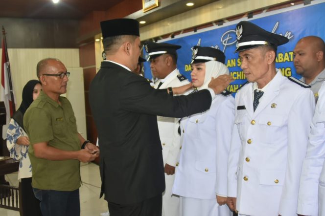 
 Tujuh Pj Geuchik di Langsa Dilantik