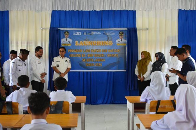 
 Wujudkan Langsa Juara, Jeffry Sentana Launching Program 1.000 Hafizh