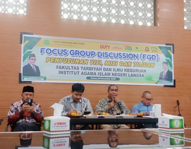 
 Warek I IAIN Langsa: Visi adalah Janji Institusi