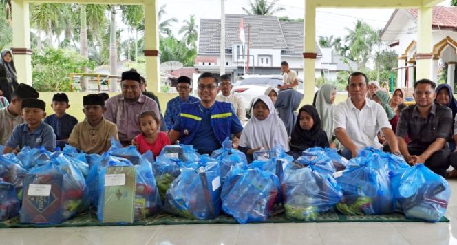 
 Stimulan Pascabanjir, Yatim di Kota Langsa Terima Santunan dan Sembako