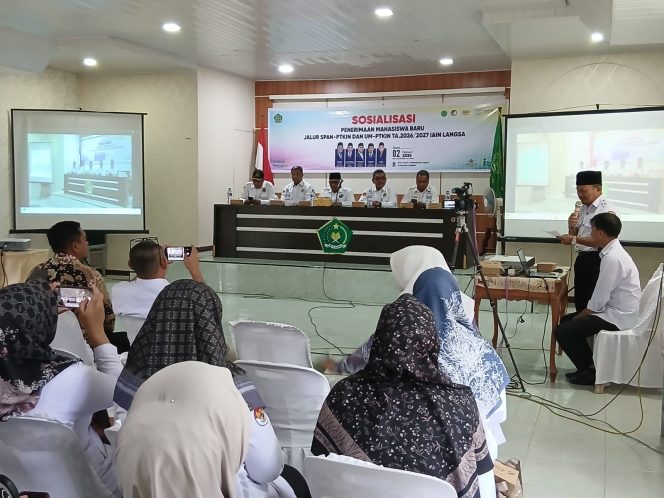 
 IAIN Langsa Sosialisasi PMB di Sumatera Utara