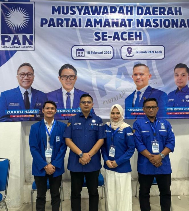 
 Wajah Baru PAN Kota Langsa, Melvita Sari Ketua Terpilih