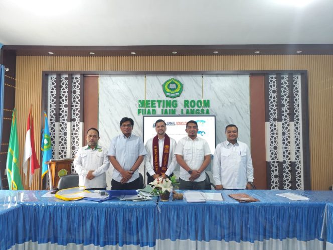 
 Lima Mahasiswa Prodi PPI IAIN Langsa Lulus Perdana Tanpa Skripsi, Tembus Jurnal Terakreditasi Sinta