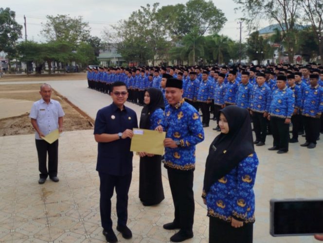 
 Wali Kota Langsa Lantik 1.352 PPPK Paruh Waktu