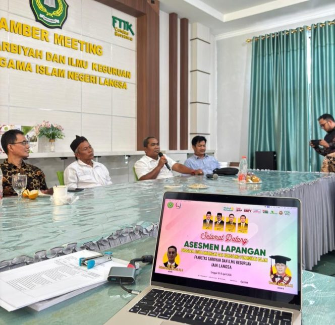 
 Warek I IAIN Langsa Resmi Tutup Asesmen Lapangan Akreditasi Prodi BKPI