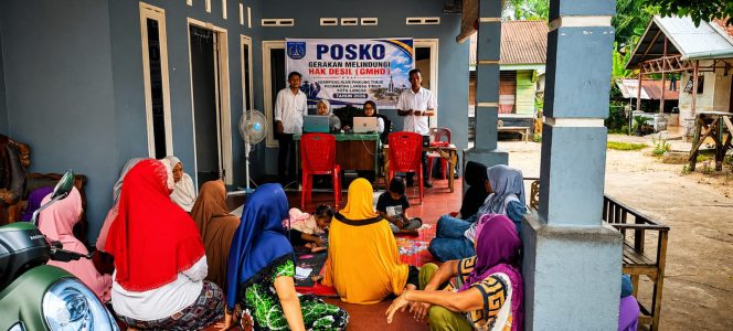 
 Lindungi Hak Desil, Gampong Alue Pineung Timue Buka Posko Pengaduan Masyarakat