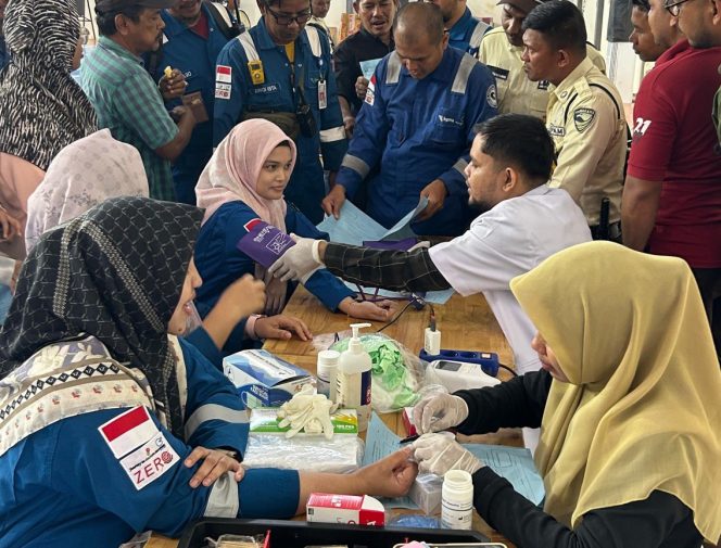 
 Peringati Hari Buruh, Pekerja Medco E&P Malaka Sumbang 136 Kantong Darah