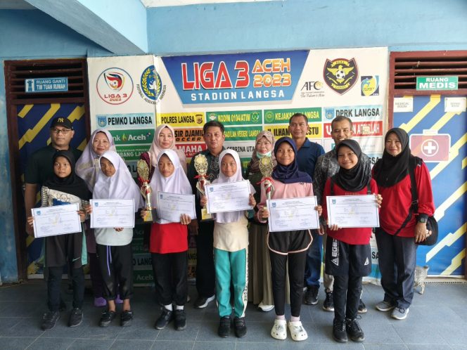 
 O2SN 2026, SDN 1 Langsa Juara Umum dan Berhasil Boyong Lima Trophy