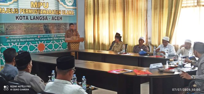
 Halaqah Ulama Dayah 2026, Komitmen Pemko Langsa Perkuat Sinergi Ulama dan Umara