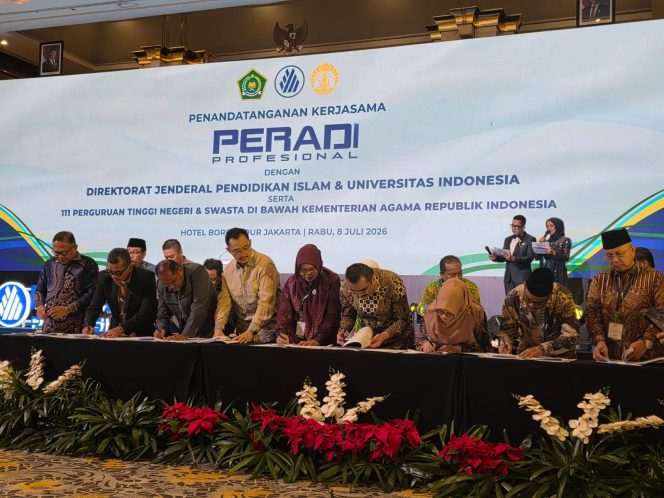 
 Fakultas Syariah IAIN Langsa Teken MoU Bersama PERADI Profesional