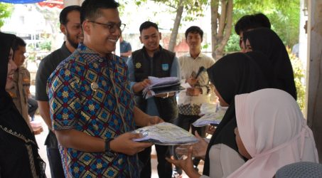 Penyerahan di Kecamatan Langsa Timur.