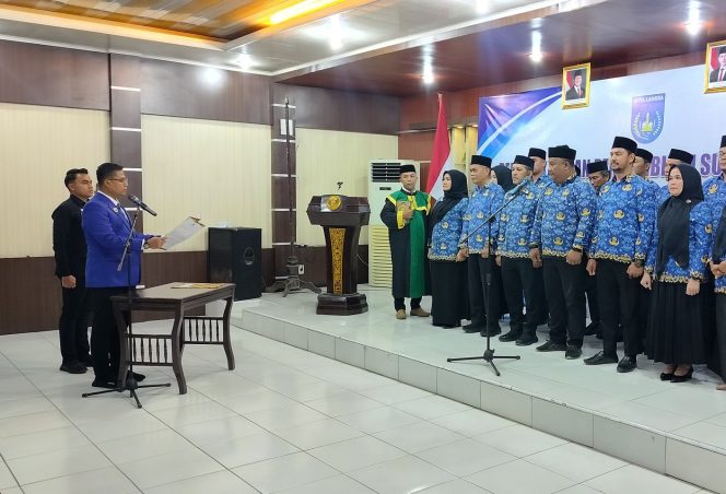 
 Lantik Pejabat Eselon III dan IV, Wali Kota Langsa Tegaskan Jabatan Diukur dari Kinerja