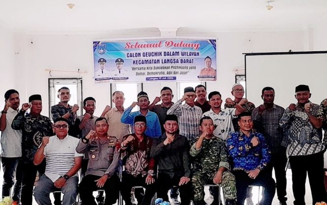 
 Deklarasi Pilchiksung Damai Kecamatan Langsa Barat.