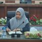 Ketua DPRK Langsa Melvita Sari, SAB.